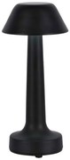 Επιτραπέζιο Φωτιστικό LED 1W 40lm 180° IP20 CCT 3σε1 Επαναφορτιζόμενο Touch Dimmable Μαύρο 10568 VTAC-10568-Μαύρο 10568