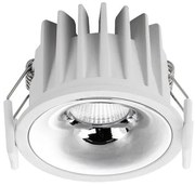 Φωτιστικό Χωνευτό LED 12W IP44 4000K Λευκό 6765 Spotlight 6765 Λευκό