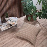 Μαξιλαροθήκη Διακοσμητική Δαπέδου Jersey 05 Beige Teoran 65Χ65 Acrylic,Cotton,Polyester