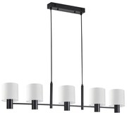 Φωτιστικό Οροφής Πολύφωτο Homelighting 77-8293 Black/White