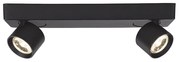 Φωτιστικό Σποτ Aca RA33LEDS32BK PLUTO Μαύρο Ματ (Black Mat) 3000K
