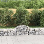 vidaXL Συρματοκιβώτια Τοξωτά 13 τεμ. 200x50x40/60 εκ. Γαλβαν. Ατσάλι