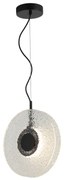 Φωτιστικό Οροφής Μονόφωτο LED Zambelis 23073 Clear Glass