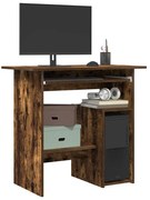 vidaXL Γραφείο Καπνιστή Δρυς 80x45x74 εκ. από Επεξεργασμένο Ξύλο