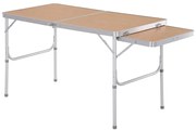 Πτυσσόμενο Τραπέζι Αλουμινίου 120 x 60 x 40 / 70 cm Outsunny 84B-400 84B-400