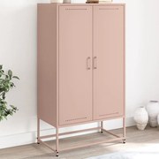 Ντουλάπι Ροζ 68,5x38,5x123,5 εκ. από Ατσάλι 846495