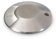 Σποτ Χωνευτό Στεγανό ROCKET-1 PT 3W από ατσάλι Ideal Lux 122014 Ασημί