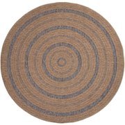 Χαλί Ψάθινο Avanos 8863 Denim Royal Carpet 160X160 Round