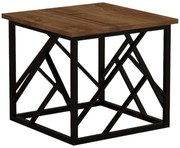 Τραπεζάκι Βοηθητικό Woda 835PUQ2823 53,5x53,5x41,8cm Walnut