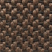 Φυσική ψάθα Togo 7610 - Recycled Cotton Ribbon - Dark Brown