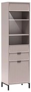 MATIS Βιτρίνα LINKA κασμίρ 55x41x196 MATISJAR044/3