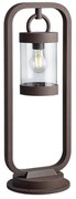 Φωτιστικό Κολωνάκι Φαναράκι 23xH60cm IP44 1xE27 Trio Lighting Αλουμίνιο Rusty Trio Lighting Sambesi 504160124