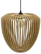 Καπέλο Φωτιστικού 1xE27 Δρυς Φ38cm Clava Wood Umage-2242-Μπεζ 2242