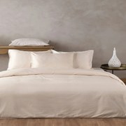 Σεντόνια Empress 12 (Σετ 4τμχ) Beige Kentia Υπέρδιπλo 240x270cm 100% Βαμβακοσατέν