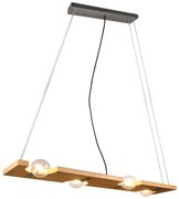 Φωτιστικό Οροφής - Ράγα Tailor 314300430 115x20x150cm 4xE27 10W Natural Trio Lighting