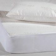 Κάλυμμα Στρώματος Μονό (100x200+30) Αδιάβροχο Nef-Nef Homeware Ζακάρ &amp; PU