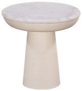 SAVY SIDE TABLE ΦΥΣΙΚΟ 40x40xH40cm