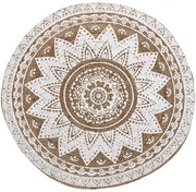 Χαλί Africa Chainstitch Round Natural-White Carpet Couture 160X160 Round