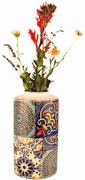 Βάζο 697ELD1106 Φ12x24cm Multi Aberto Design Κεραμικό