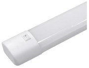 Adeleq LED Φωτιστικό Κουζίνας-Λουτρού PC Με Διακόπτη 30cm 9W ΙΡ44 3000K Λευκό 3-9940100