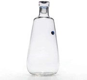 Καράφα Με Πώμα Uniche UN01207 9,5x24,5cm 850ml Blue-Clear Zafferano Γυαλί