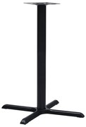vidaXL Πόδι Τραπεζιού Bistro Μαύρο 76 x 76 x 107 εκ. από Χυτοσίδηρο