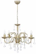 Πολυέλαιος Οροφής Heronia Bistro 01-0318 White/Bronze