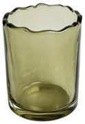 Κηροπήγιο Ρεσώ 00.03.32549 Φ5,2x6,4cm Green Glass