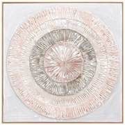 Intrahome ΠΙΝΑΚΑΣ ΤΟΙΧΟΥ 3D ΜΕ ΚΟΡΝΙΖΑ ΜΠΕΖ-ΧΕΙΡΟΠΟΙΗΤΟΙ ΚΥΚΛΟΙ 82x4,5Χ82Υεκ. intraho-1649216