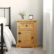 vidaXL Κομοδίνο Μεξικάνικο Στιλ Corona 53 x 39 x 67 εκ. Ξύλο Πεύκου