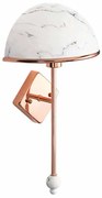 Απλίκα Τοίχου Aca Manhattan DCR171181W Marble/Copper