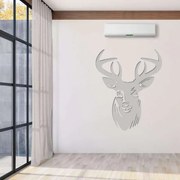 Διακοσμητικό τοίχου Λαμαρίνα Kp29 Animal - 0,40mx0,50m, Ασημί