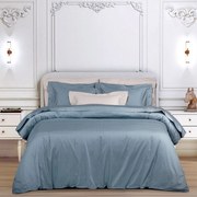 Σεντόνια 2192 (Σετ 4τμχ) Blue Greenwich Polo Club Υπέρδιπλo 240x260cm 100% Cotton Satin