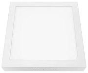 Panel Led Arca2465SW 24W 6500K 1900lm White Aca Τετράγωνο Αλουμίνιο