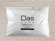Μαξιλάρι Ύπνου Πουπουλένιο Μέτριο (50x70) Das Home Classic 1021