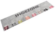 vidaXL Χαλί Κουζίνας Πλενόμενο Επιγραφή Shoezone 60x300 εκ. Βελούδινο