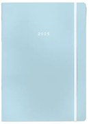 Next ημερολόγιο 2025 Pastel ημερήσιο flexi γαλάζιο με λάστιχο 12x17εκ. τμχ.