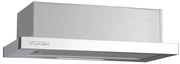Hyundai HHD24-TL7061X Συρόμενος Απορροφητήρας 60cm Inox (αντικ. HHD21-TL7060X)