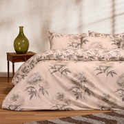 Σετ Σεντόνια Βαμβακερά Υπέρδιπλα 235x270εκ. Calvert Grey Ultra Line Melinen 20004129