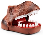 Συναρπαστικό Παιχνίδι Ταξιδίου Dinosaur Bites 88303 14x14x14cm Brown The Source