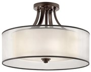 Πλαφονιέρα Φωτιστικό Οροφής 4xE27 Lacey Elstead Lighting-KL-LACEY-SFM-MB-Μπρονζέ KL-LACEY-SFM-MB