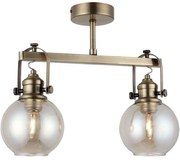 Φωτιστικό Οροφής - Πλαφονιέρα Ponte 341LCA1123 36x35cm 2xE27 40W Gold Opviq