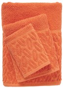 Σετ Πετσέτες 3τμχ Polycotton Best 0787 Κοραλί Das Home