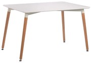 Τραπέζι Randy 120x80cm Λευκό