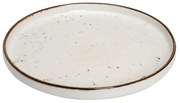 Πιάτο Πορσελάνινο Terra Step Ρηχό Tlk132K6 Φ21cm Cream Espiel Πορσελάνη