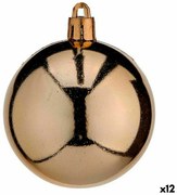 Σετ Χριστουγεννιάτικες Μπάλες Krist+ Χαλκός Πλαστική ύλη (12 Μονάδες)