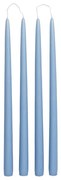 Κερί Smooth Taper Burn Set 4 τμχ Time 10.5 h Γαλάζιο  Ø2,2 x H38 cm S/4 Broste Copenhagen