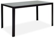 Τραπέζι Κήπου Nares 152-000003 140x80x72,5cm Black-Anthracite