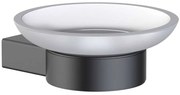 Σαπουνοθήκη Artemis A0350845 Φ6,6x10,1x2cm Gun Metal Karag Stainless Steel