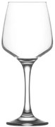 Ποτήρια Κρασιού Κολωνάτα Lal (Σετ 6Τμχ) LVLAL55830F 295ml Clear Lav Glass